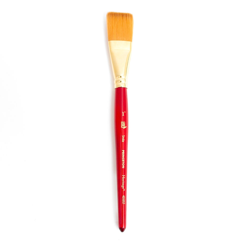 Princeton, Brushes, Art & School, Heritage, Synthetic Sable, Watercolor, 105316, Stroke, 1"